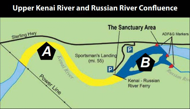 Upper Kenai River and Russian River Sanctuary Area Sockeye Salmon Season Extended through September 6